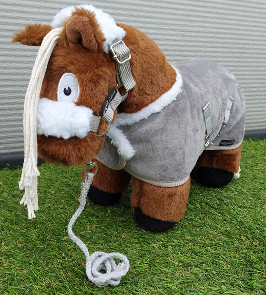 Crafty Ponies Luxusdecken Set grau 3030gr