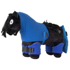 Crafty Ponies Transportdecken Set blau